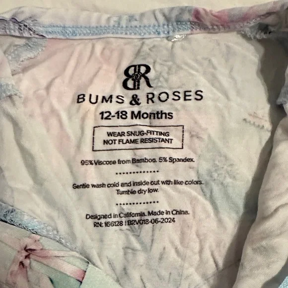 Bums & Roses Christmas Fairy Print 12-18 month - Picture 6 of 6